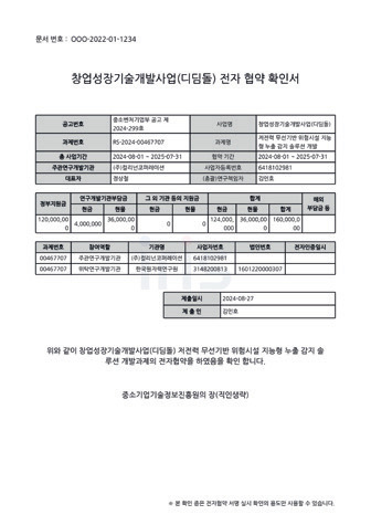 협약확인서